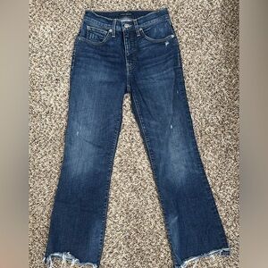 Lucky brand high rise cropped